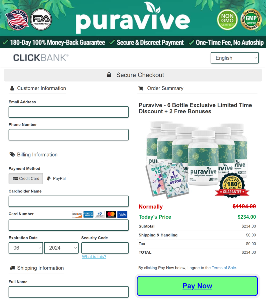 Buy Puravive